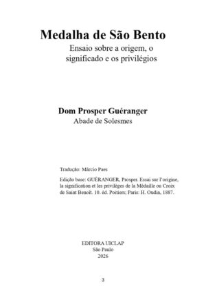 A Medalha de São Bento: Dom Prosper Guéranger (Livro em PDF)